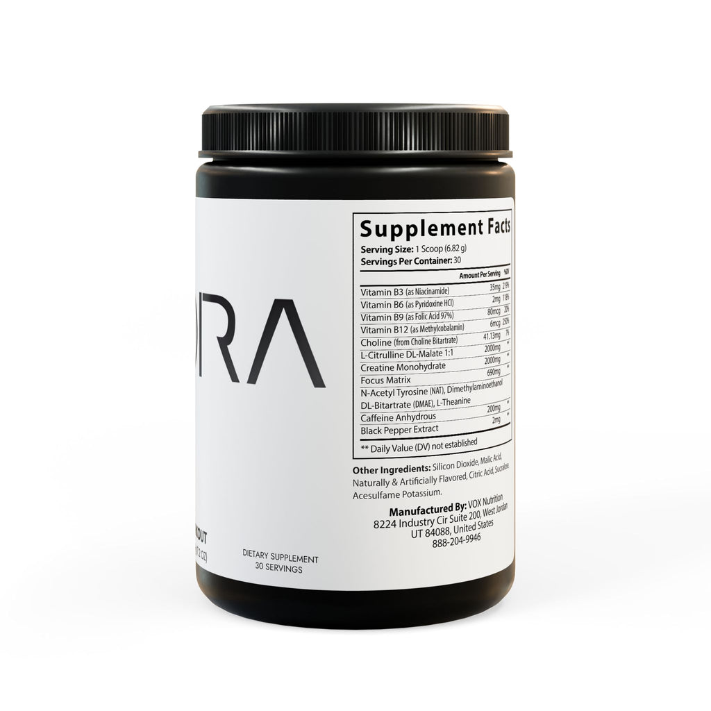 Pre-Workout Supplement (Fruit Punch)