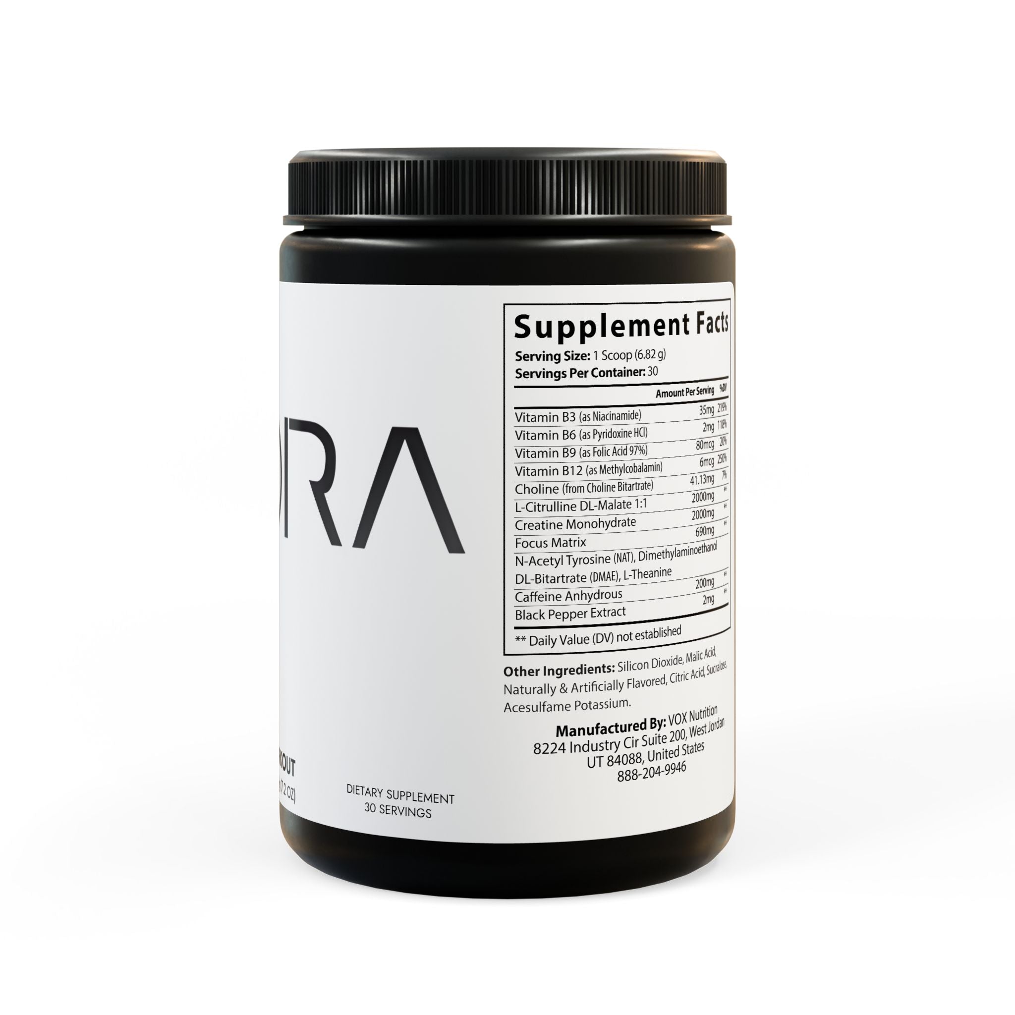 Pre-Workout Supplement (Fruit Punch)