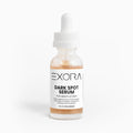 Exora Dark Spot Serum bottle on a white background