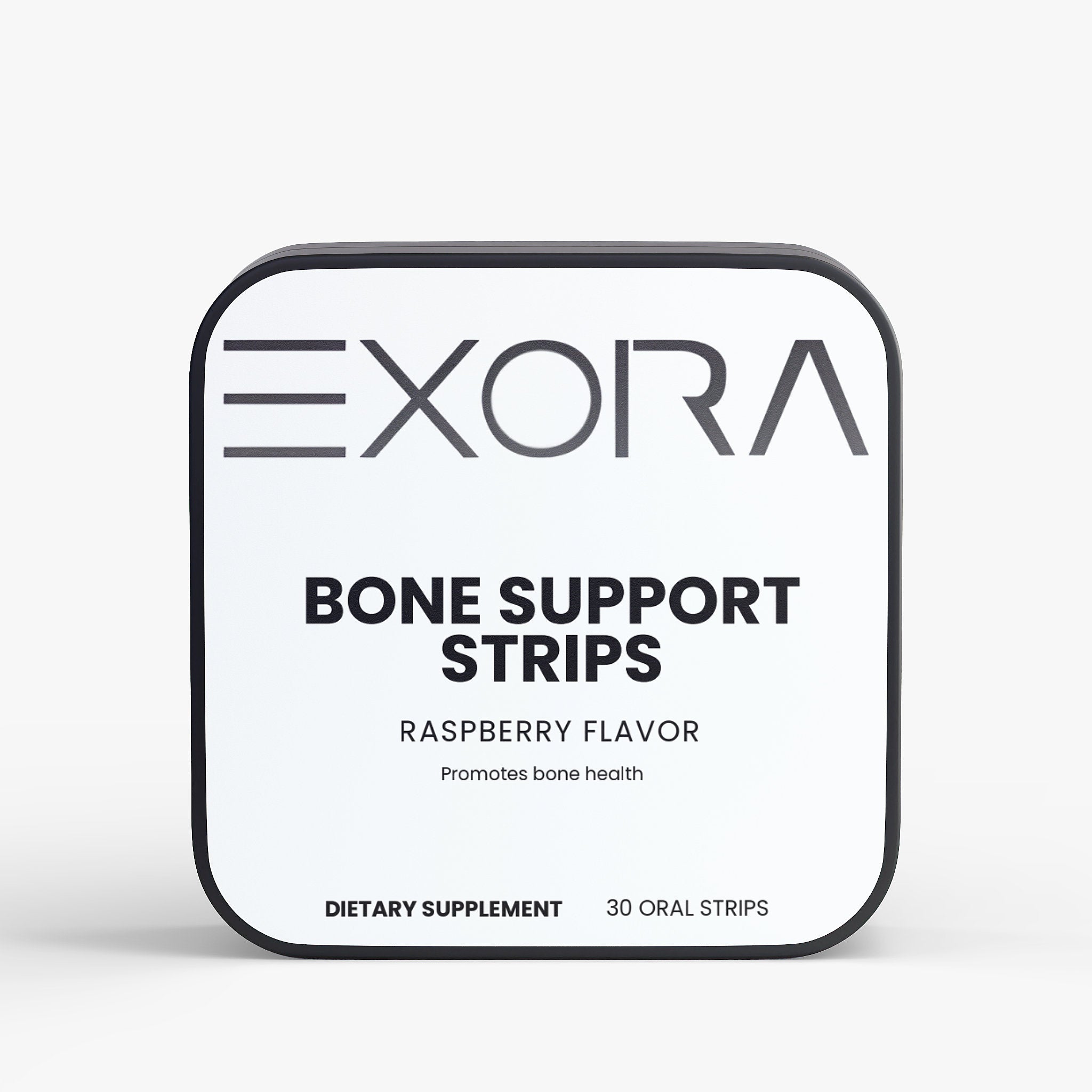 Exora Bone Support Strips packaging on a white background
