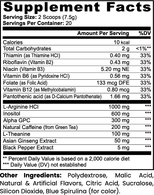 Focus Powder (Sour Gummi Worm)